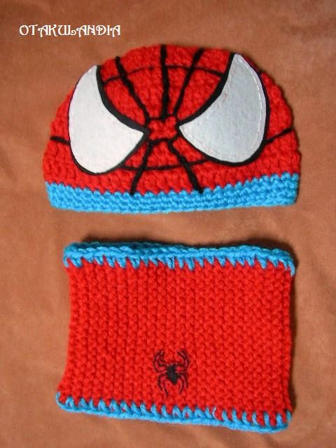 Gorro spiderman tejido a crochet, Enregistrer le 58% disponible grande  réduction 