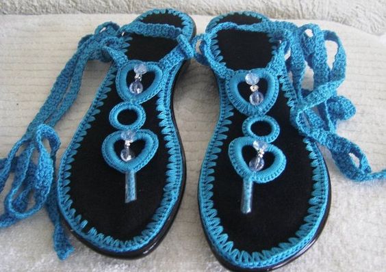 68 y Zapatillas de Moda Crochet Otakulandia.es