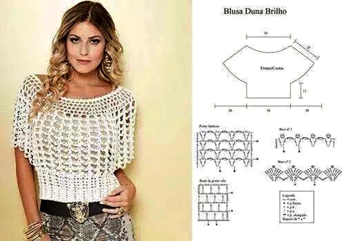 Patron sueter hotsell mujer crochet