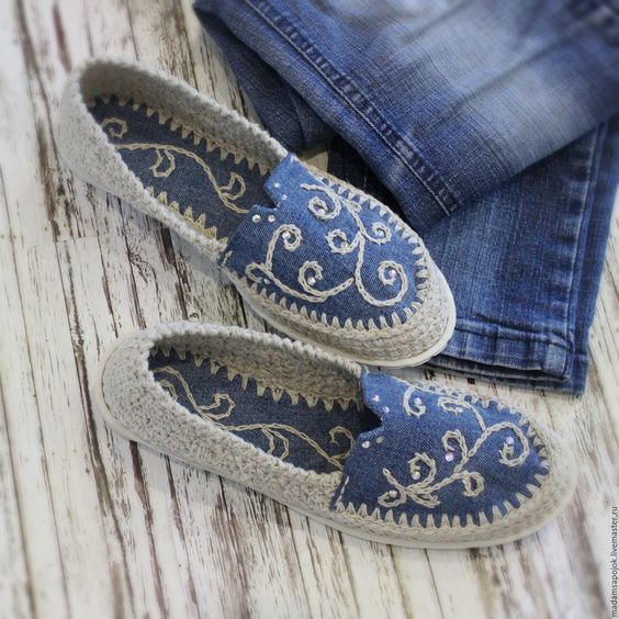 36 Modelos de Zapatillas en Crochet Otakulandia.es