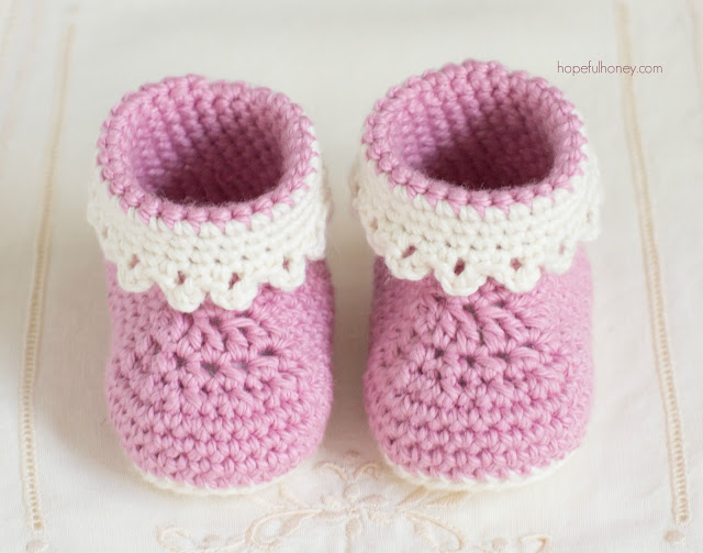 5 Botitas para Bebé (Foto-Tutorial Crochet) Otakulandia.es