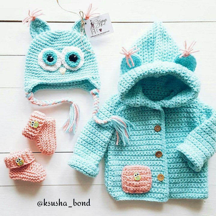 Sueter bebe online a crochet