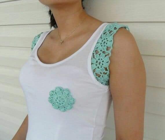 camisetas a crochet