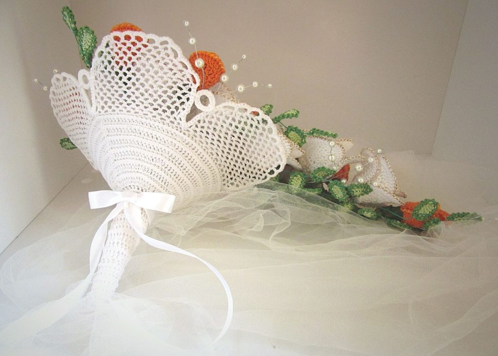 30 Ramos Bouquet para novia en crochet Otakulandia.es