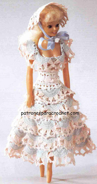 11 Patrones de vestidos para tus Barbies Otakulandia.es