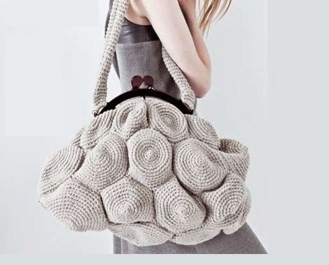 40 Bolsos grandes de crochet, moda | Otakulandia.es