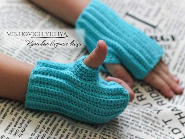 Hoy aprendemos hacer mitones, manoplas guantes en crochet | Otakulandia.es
