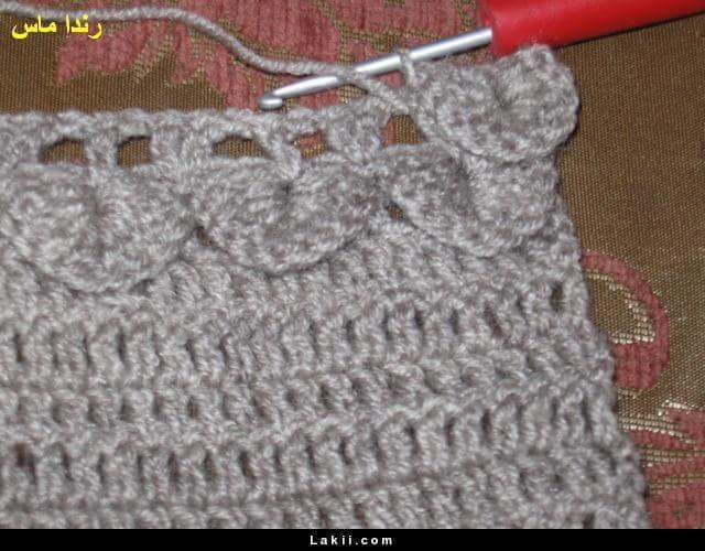 Foto tutorial capucha señora crochet