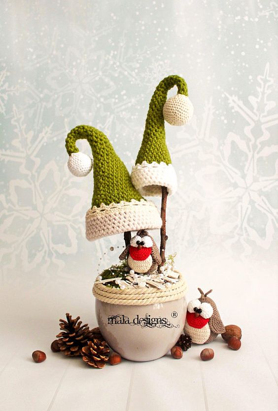 amigurumis locos navidad