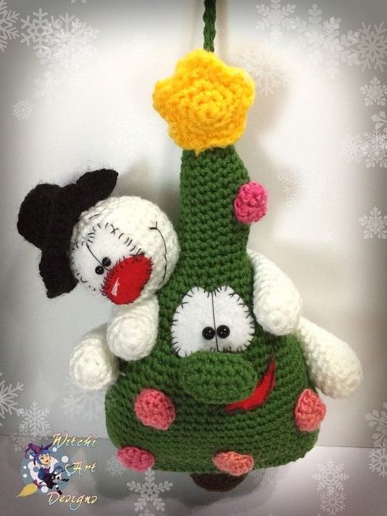 amigurumis locos navidad