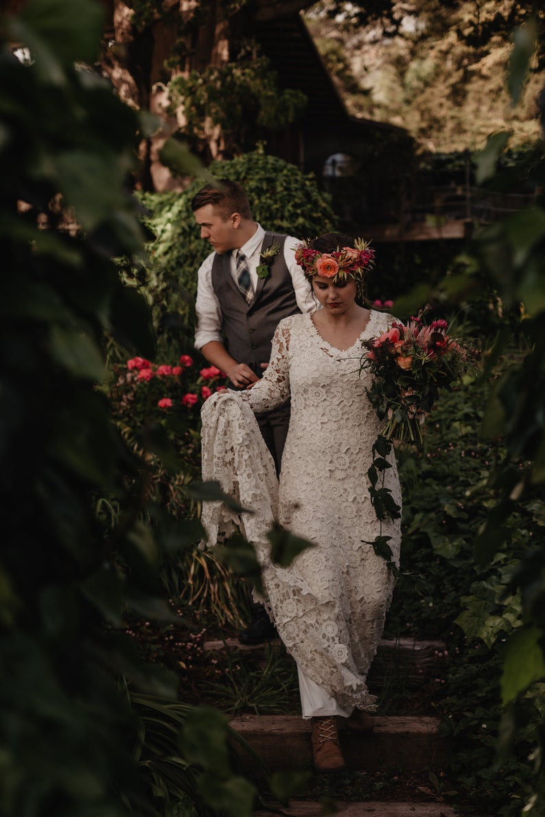 precioso vestido de novia