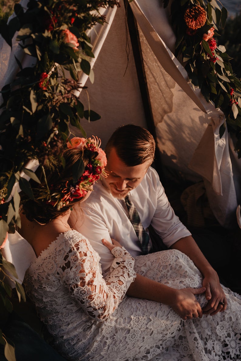 precioso vestido de novia