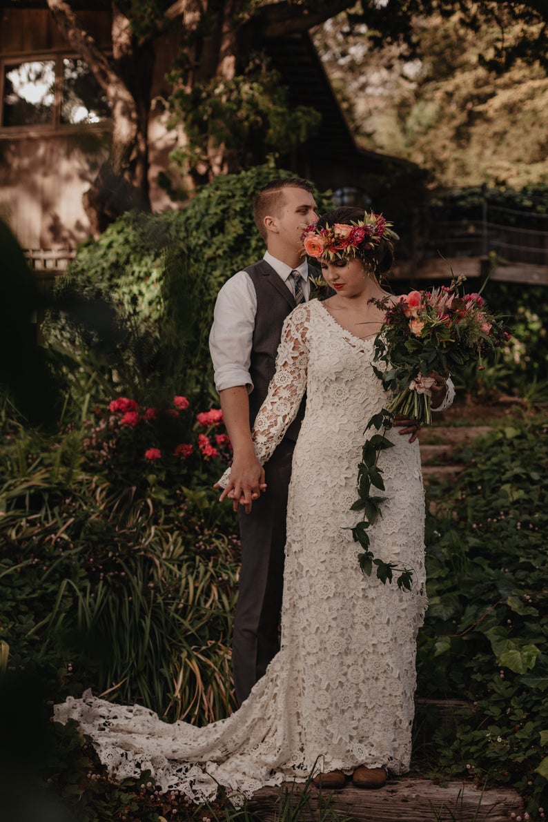 Los vestidos de novia más sexys del mundo en crochet