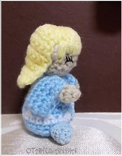 La virgen María amigurumi