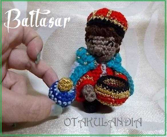 Baltasar, rey mago crochet