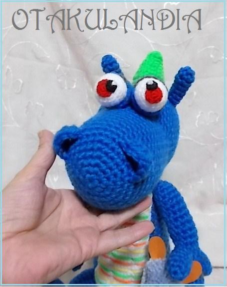 dragones de otakulandia en crochet