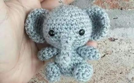 Elefantito - patrón de Amigurumis Flor en castellano