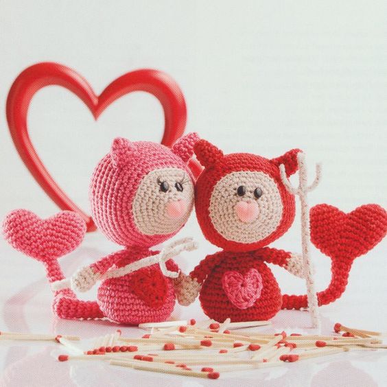 Love is in the air… en crochet, claro