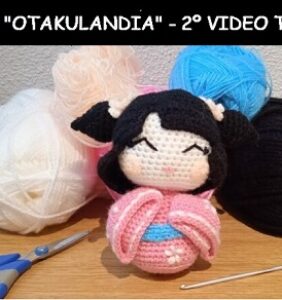 Kokeshi Otakulandia – Tutorial crochet paso a paso (Parte 2/4)