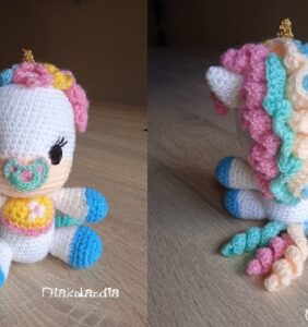 Unicornio Bebé – Amigurumi en Crochet – Tutorial paso a paso (Parte 1)