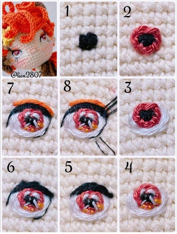 Ojos con vida propia (Amigurumis), Otakulandia.es