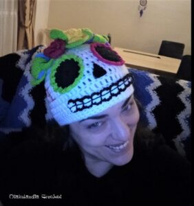 La Catrina Gorro en Crochet