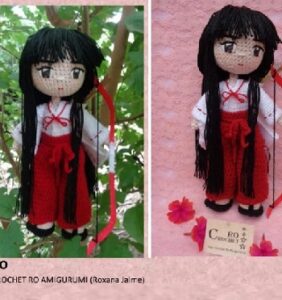 KIKYO patrón de Crochet Ro amigurumi