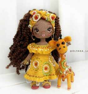 Muñequitas de inspiración Africana