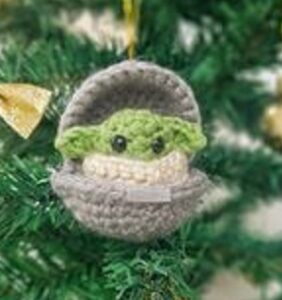 Baby Yoda decoración Navideña