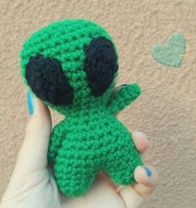 Mini Marcianito Patrón Gratis