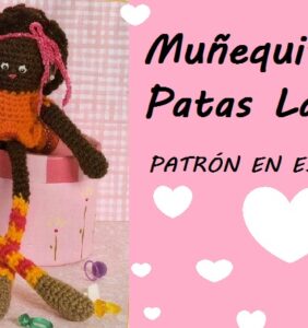 Muñequita patas largas patrón